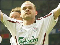 Danny Murphy - mynd stoli af vefsu BBC