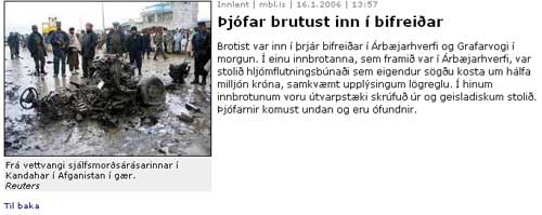 mbl.is Innbrot  bla