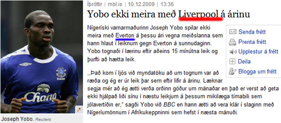 Yobo ekki meira me Liverpool  rinu!